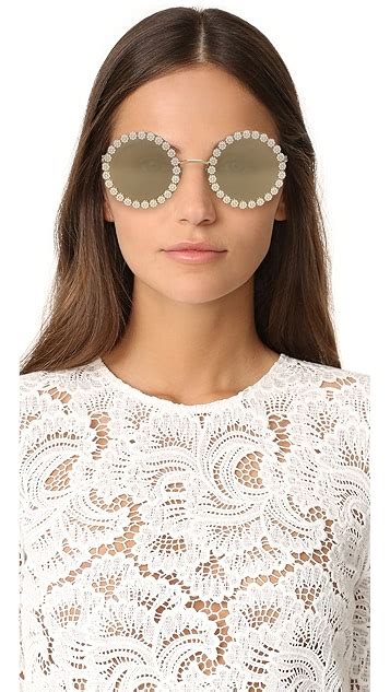 dolce gabbana round daisy sunglasses|dolce and gabbana oversized sunglasses.